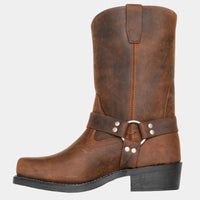 Vintage Cowboystiefel für Damen – Gelbbraun