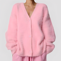 Lavena - Bequemer Pullover – Rosa