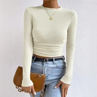 Tessa - Elegantes, enges Oberteil – Beige