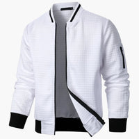 Michael | Premium Herrenjacke – Weiß
