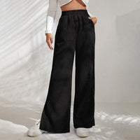 Lena Relax Hose | Lässige luftige sommerhosen damen – Schwarz