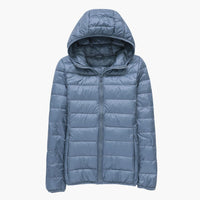 Noor | Winterjacke mit Daunen – Blau