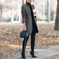 Jazmin - Bequemer Blazer – Grau