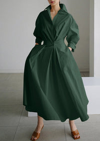 Cleo - Stilvolles und Schickes Kleid – Grün