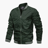 Leichter Windbreaker für Herren – Oliv