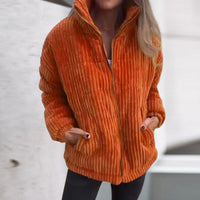 Ventra™ - Warme und Bequeme Steppjacke – Pumpa orange