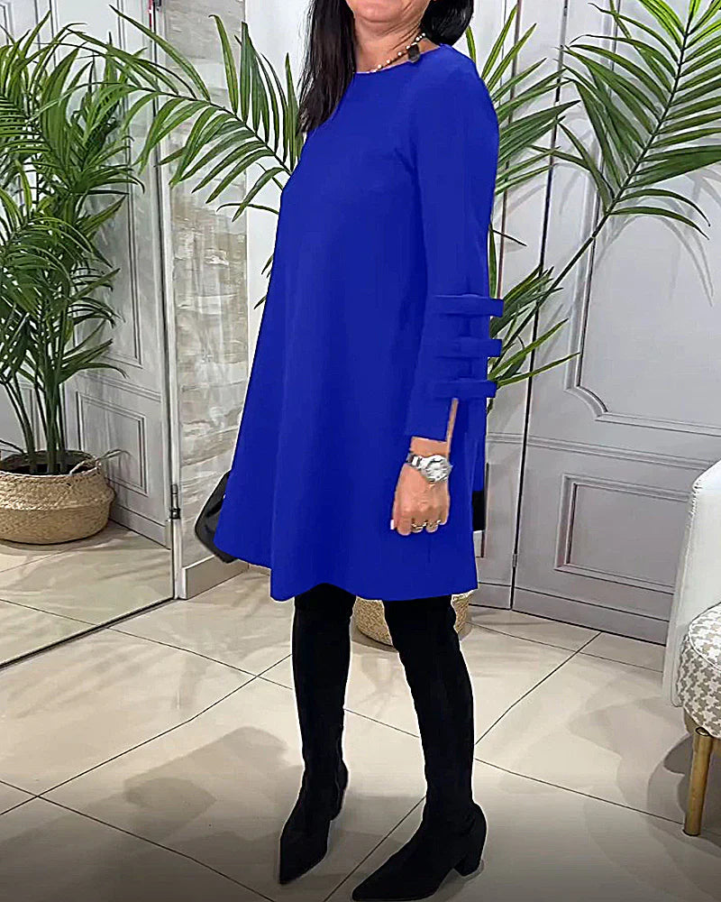 Ava - Langärmliges, lässiges Kleid