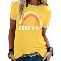 Blisse - Gute Laune Shirt – Gelb