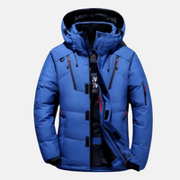 Chester™ - Elegante und Wasserdichte Warme Daunenjacke – Blau
