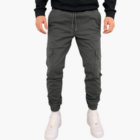 Adrian | Cargo-Jogginghose – Grau