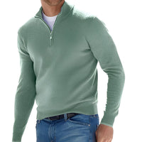 Eliott - Moderner Pullover – Grün