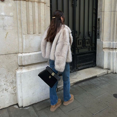 Withese | Kurze Pelzjacke für Damen