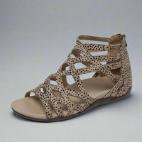 Seraphina | Elegante Sandalen mit Komforteffekt – Dunkles Leopardenmuster