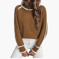 Julia | Kuscheliger Turtleneck-Pullover für Damen – Braun