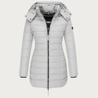 Simone™ | Wasserdichte Winterjacke für Damen – Grau