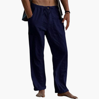 Freizeithosen für Herren – Relaxed Fit mit bequemer Taille – Marine