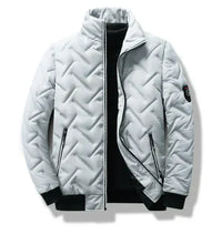 Brady | Stylische Winterjacke – Weiß Schwarz