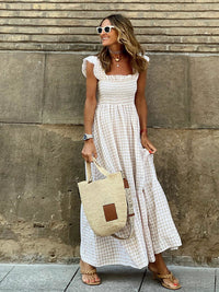 Belle | Fröhliches Retro-Sommerkleid – Weiß