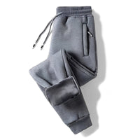 Theo - Bequeme und warme Hose – Hellgrau