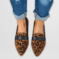 Lorayne - Klassische Penny-Loafer – Leo-Muster