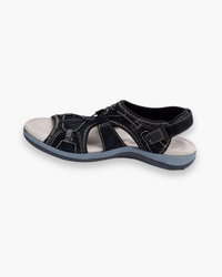 Damen Weiche Verstellbare Sandalen | Sicher – Schwarz
