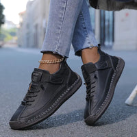 Mia | Bequeme Sneakers mit Stützeffekt – Schwarz