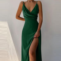 Emilia | Modernes Verfeinertes Abendkleid – Grün