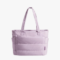 Shelly | Stilvoller Puff-Rucksack – Violett