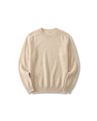 Lukas | Giovanni Kaschmir Tee für elegante Herren – Khaki