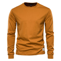 Wynne - Bequemes Langarmshirt – Gelb