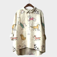 Hannelore | Oversize-Bluse mit fröhlichem Komfort – Muster 7