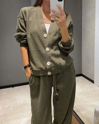 Noe Set – Eleganz und Komfort in Einem – Grün