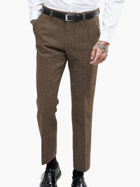 Leon | Herren Vintage-Hose – Khaki