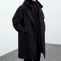 Skyris™ - Wind- und wasserdichte Jacke mit Kapuze – Schwarz