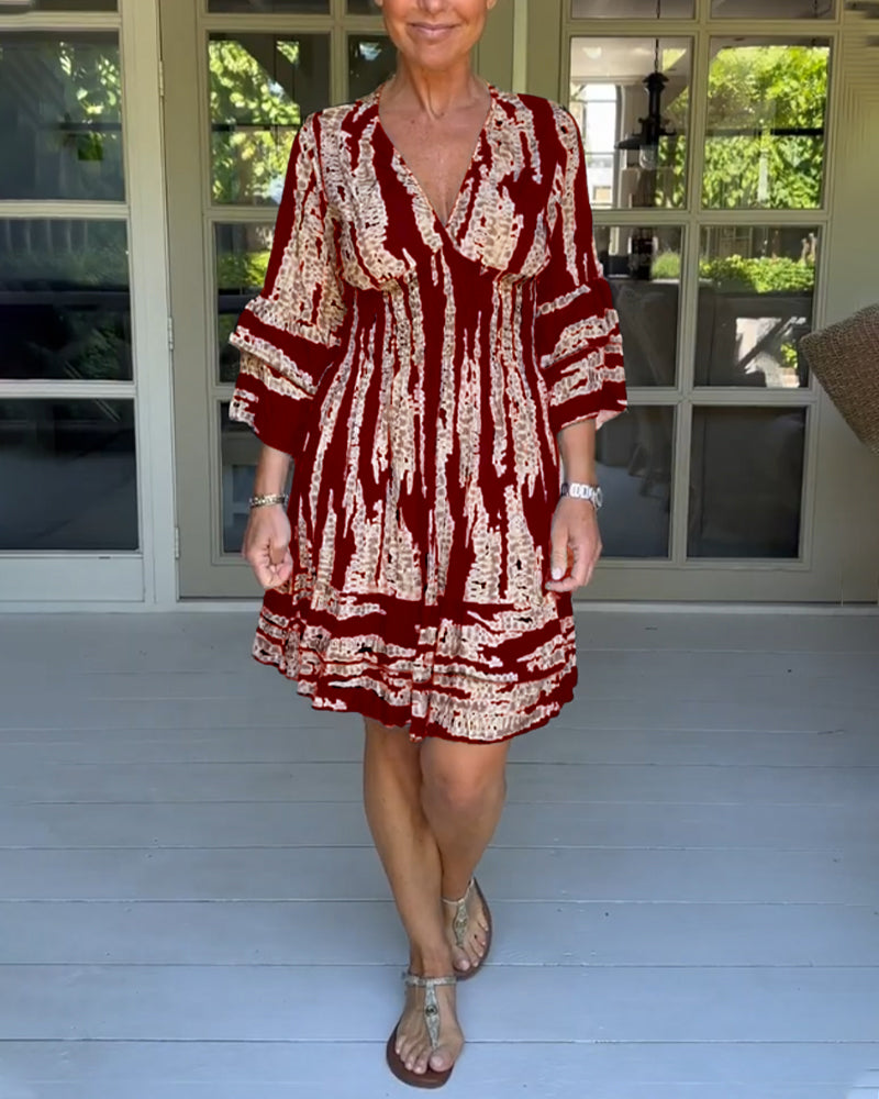 Delilah - Schickes Vintage-Midi-Kleid