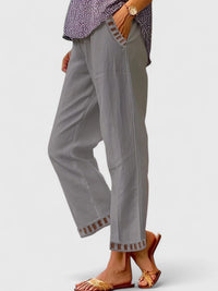Johanna | Damenhose lässig elegant für Alltag – Grau