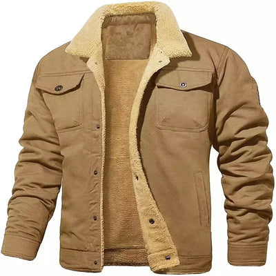 Sige | Warme Herren Bomberjacke aus Wolle