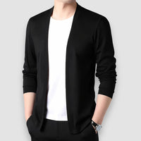 Evo | Knitted Cardigan – Schwarz