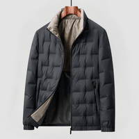 LUCA - ELEGANTE GESTEPPT JACK – Schwarz