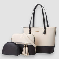 Lior | 3-teiliges Taschenset – Schwarz