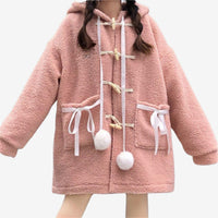 Laura | Weiche Kapuzenjacke für Mädchen – Rosa