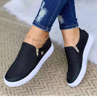 Maya Bequeme Turnschuhe – Schwarz