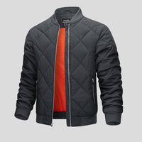 Engelhard® | Gepolsterte Bomberjacke – Dunkelgrau