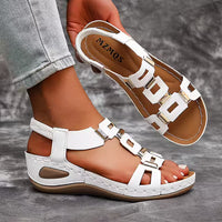 Avellan - Sandalen mit offener Zehenpartie – Weiß