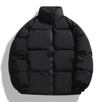 Winter Pufferjacke für Herren – Schwarz