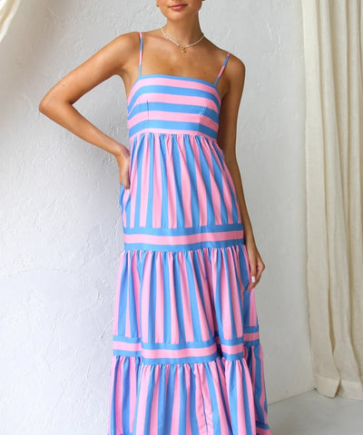 Berta | Damen Maxikleid