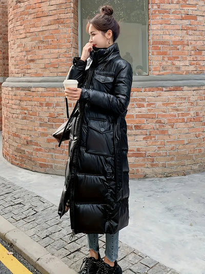 Clisienna | Gemütliche Couture - Longline Hoodie Mantel von Couture