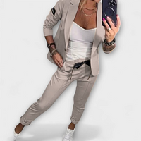 Verena – Zweiteiliges Set mit stillvoller Leichtigkeit – Beige