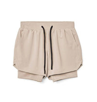 Mauro | Bequeme Trainingsshorts – Khaki