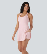 Solina - Leicht tailliertes Sommerkleid – Rosa